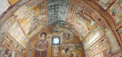 Interior of Chapel of San Pellegrino