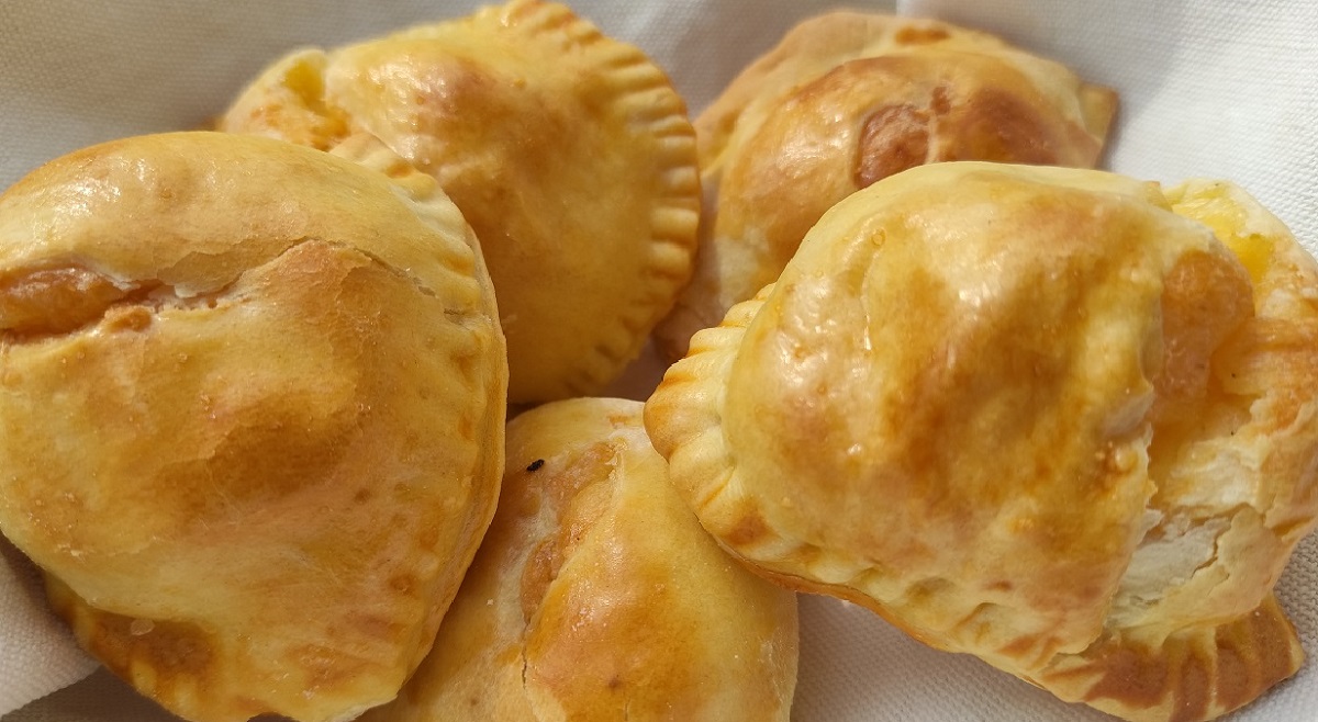 Cheese and egg pastry parcels called fiadoni from Abruzzo