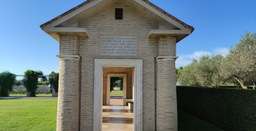 Registry office, Canadian War Cemetery