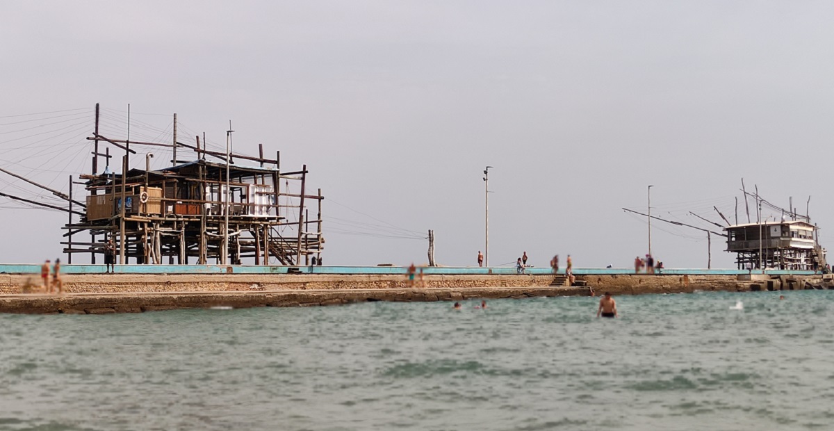 San Vito pier, Trabocchi Coast