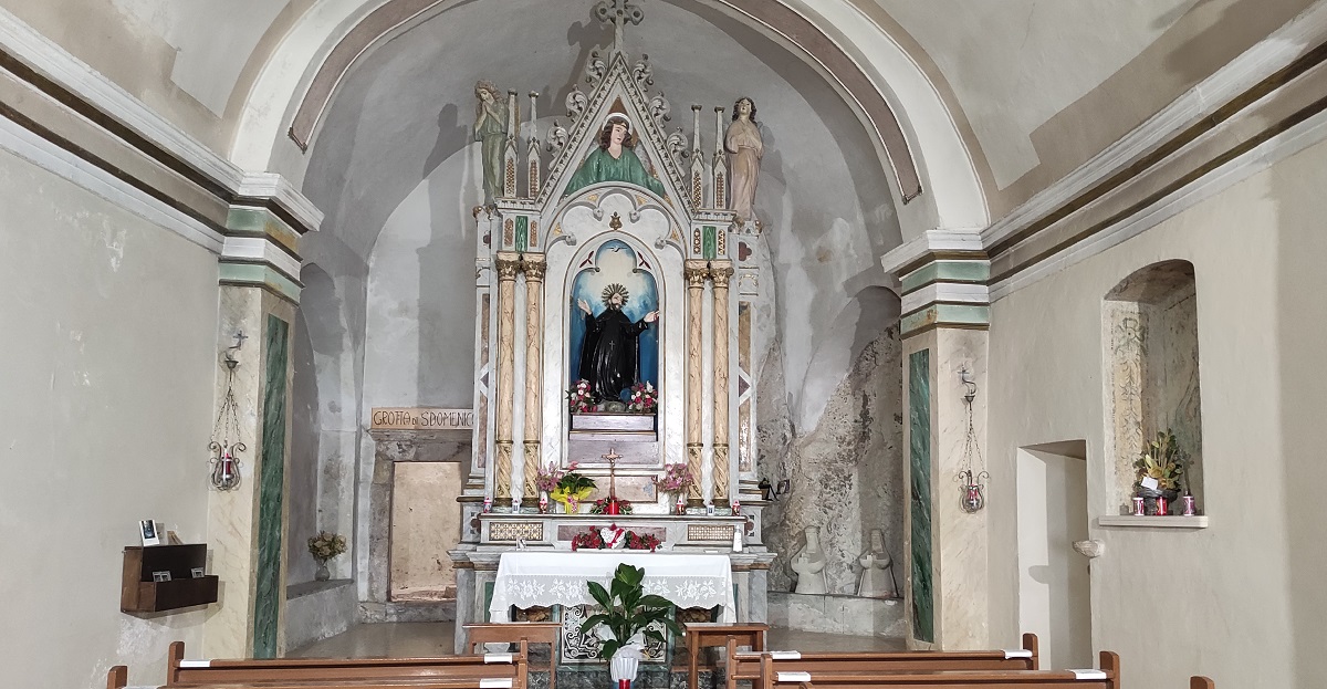 Inside the chapel