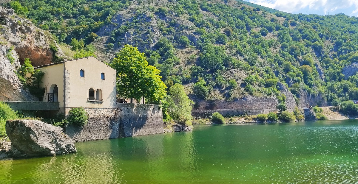 Chapel and hermitage and lake of San Domenico
